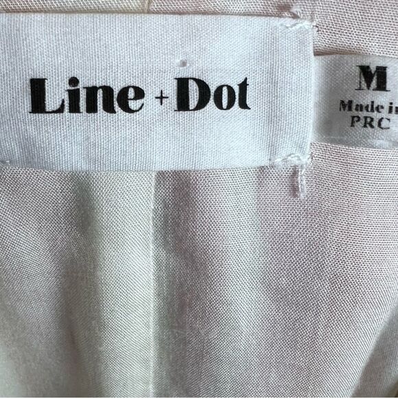 Line & Dot Rory striped wrap dress size medium - Picture 9 of 10